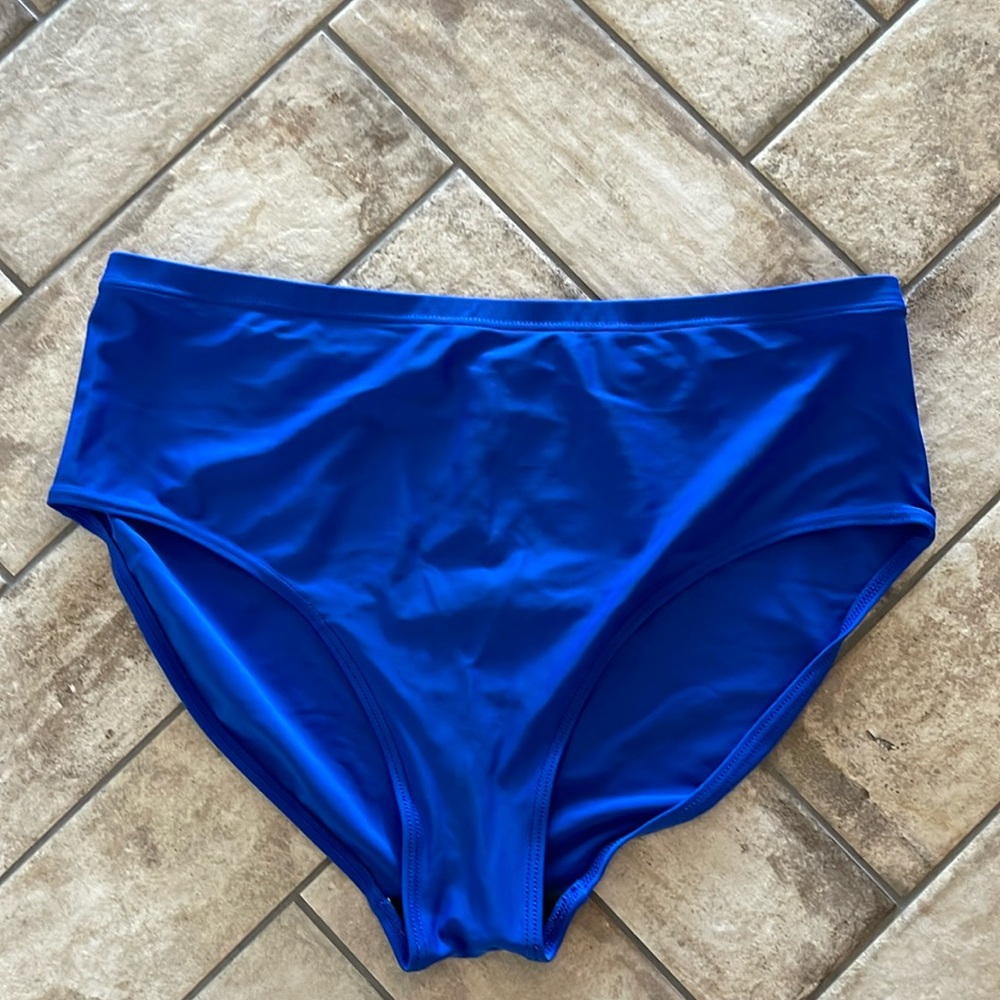 St. John’s Bay swim bottoms in Royal blue, size 16 W